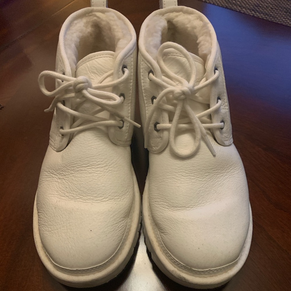 White UGG Neumel Boots
